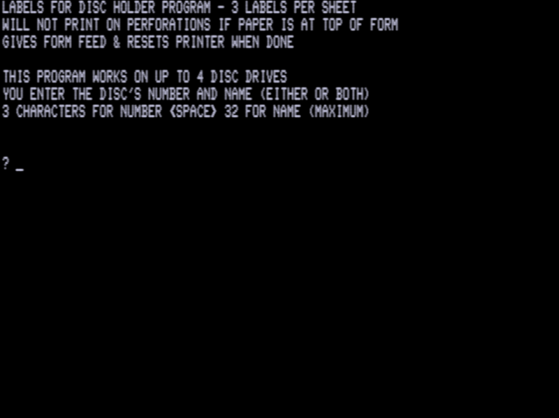 Screen shot